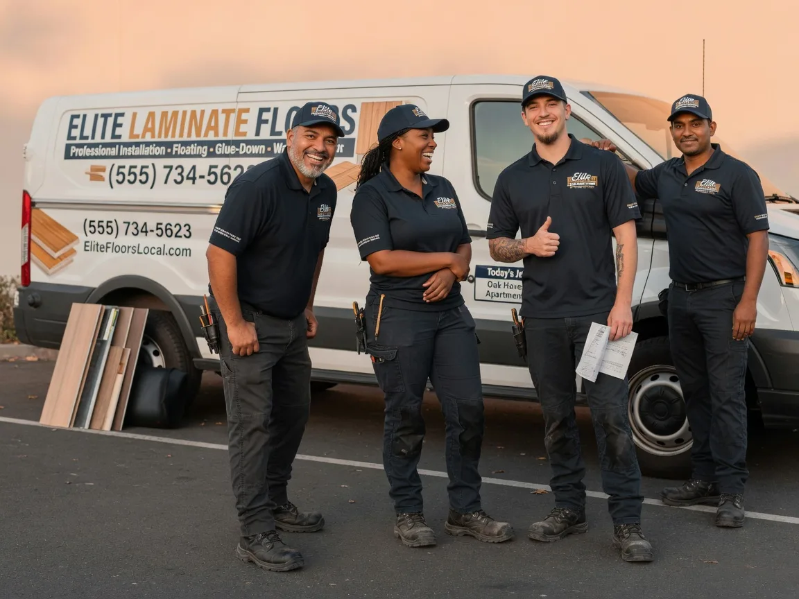 Laminate flooring installation company in Herrick, IL